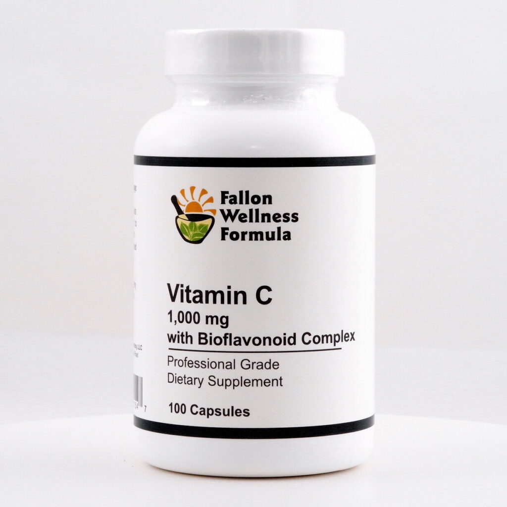Vitamin C 1,000 mg with Bioflavonoid Complex Fallon Wellness