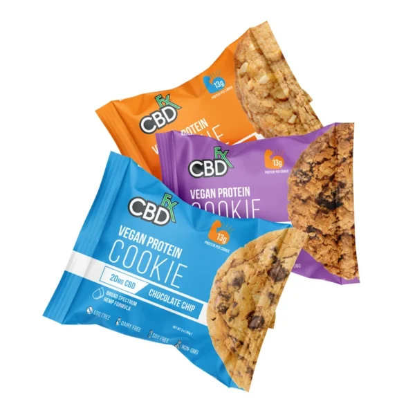 Cbd Cookies With Protein 20mg 100 Vegan Fallon Wellness 9113